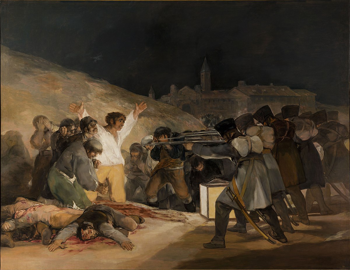 El Tres de Mayo de Francisco de Goya