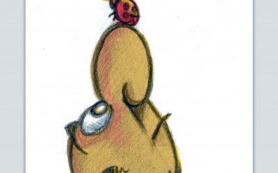 Caricaturas con insecto